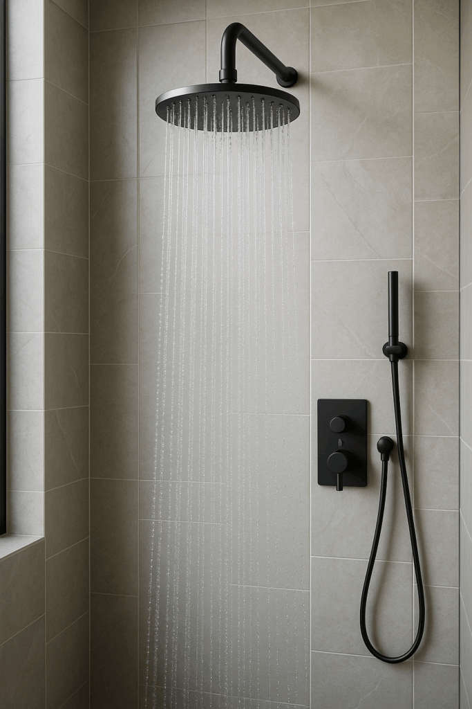 Luxurious Rainfall Shower
