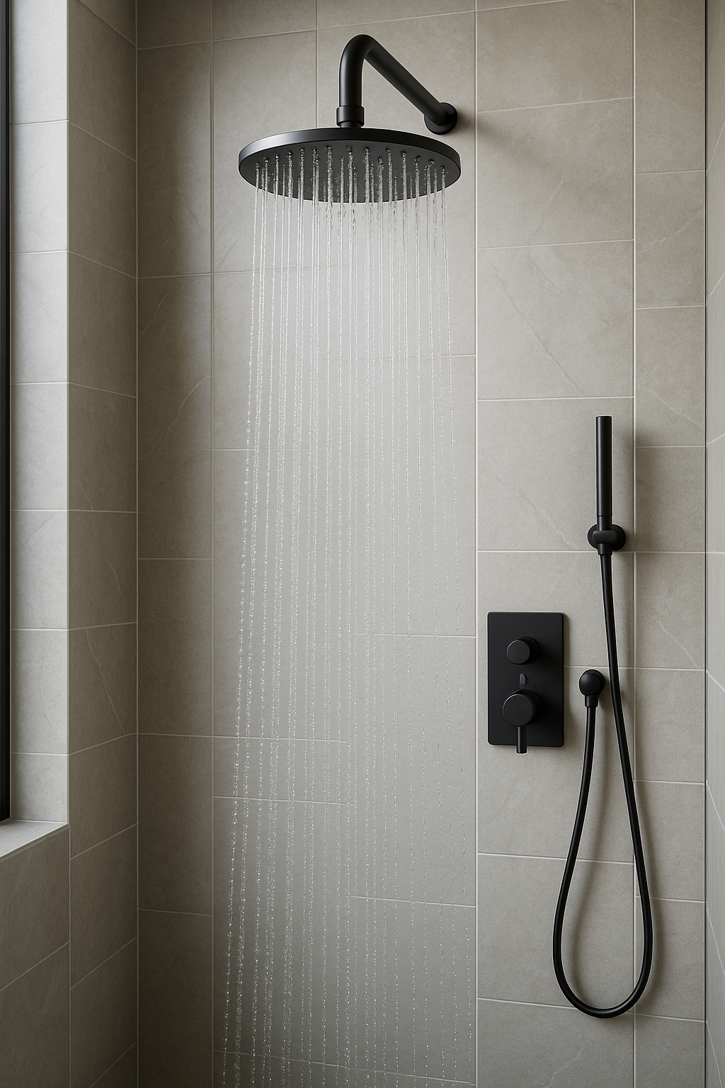 Luxurious Rainfall Shower