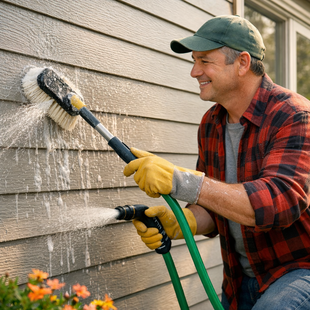 Cleaning and Maintaining Fiber Cement Siding