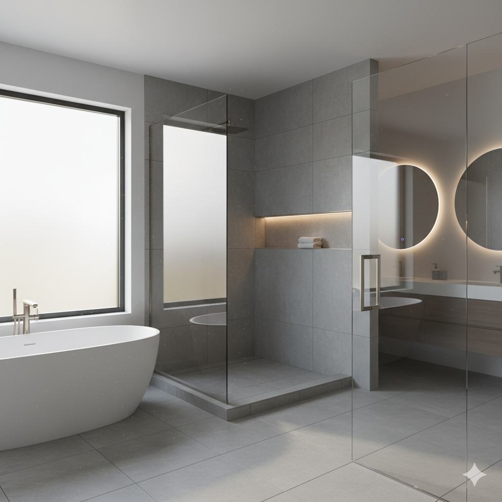 Walk-In Shower vs. Tub - Ottawa Bathroom Renovation